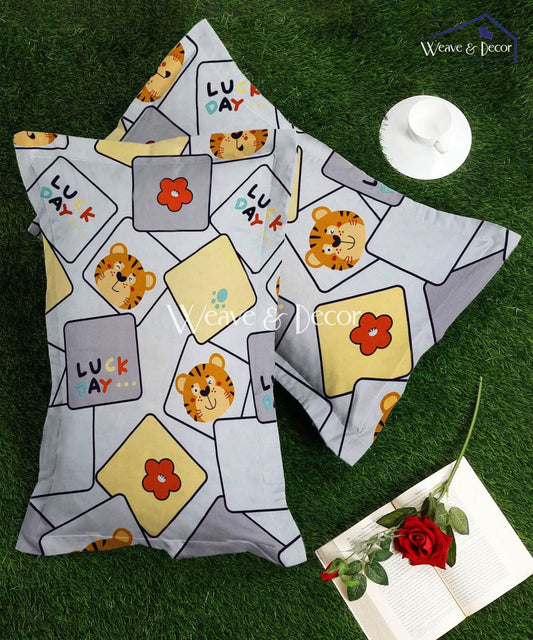 Little Cub Pillow Cover Set of 2