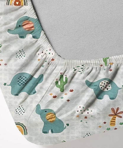 elephant theme kids bedsheet 