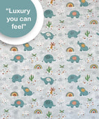 elephant theme kids bedsheet 