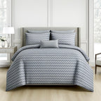 Nordic Grey Flat Bedsheet With Pillow Covers