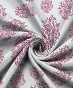 PINK & white floral bedsheet 
