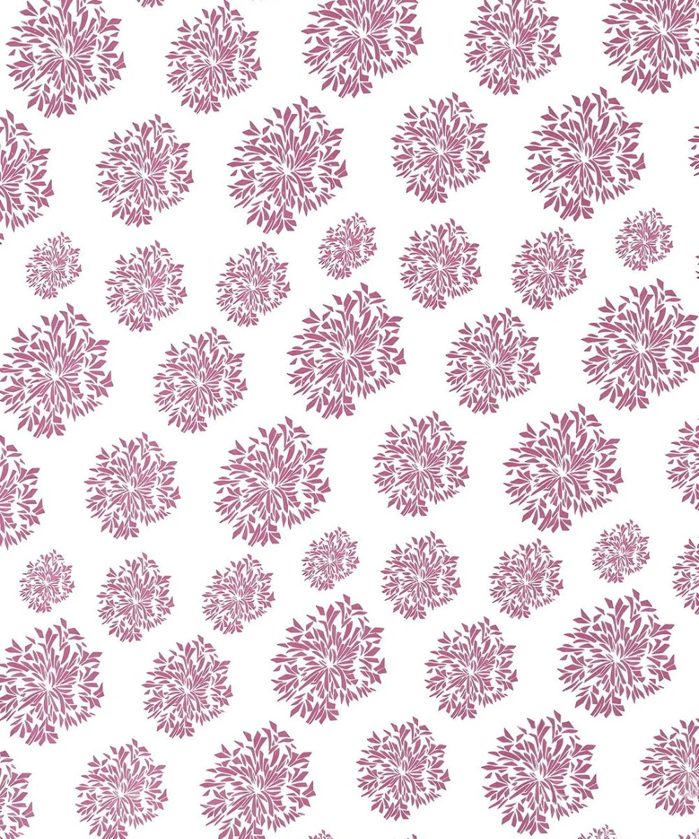 PINK & white floral bedsheet 