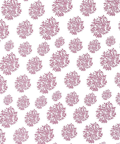 PINK & white floral bedsheet 
