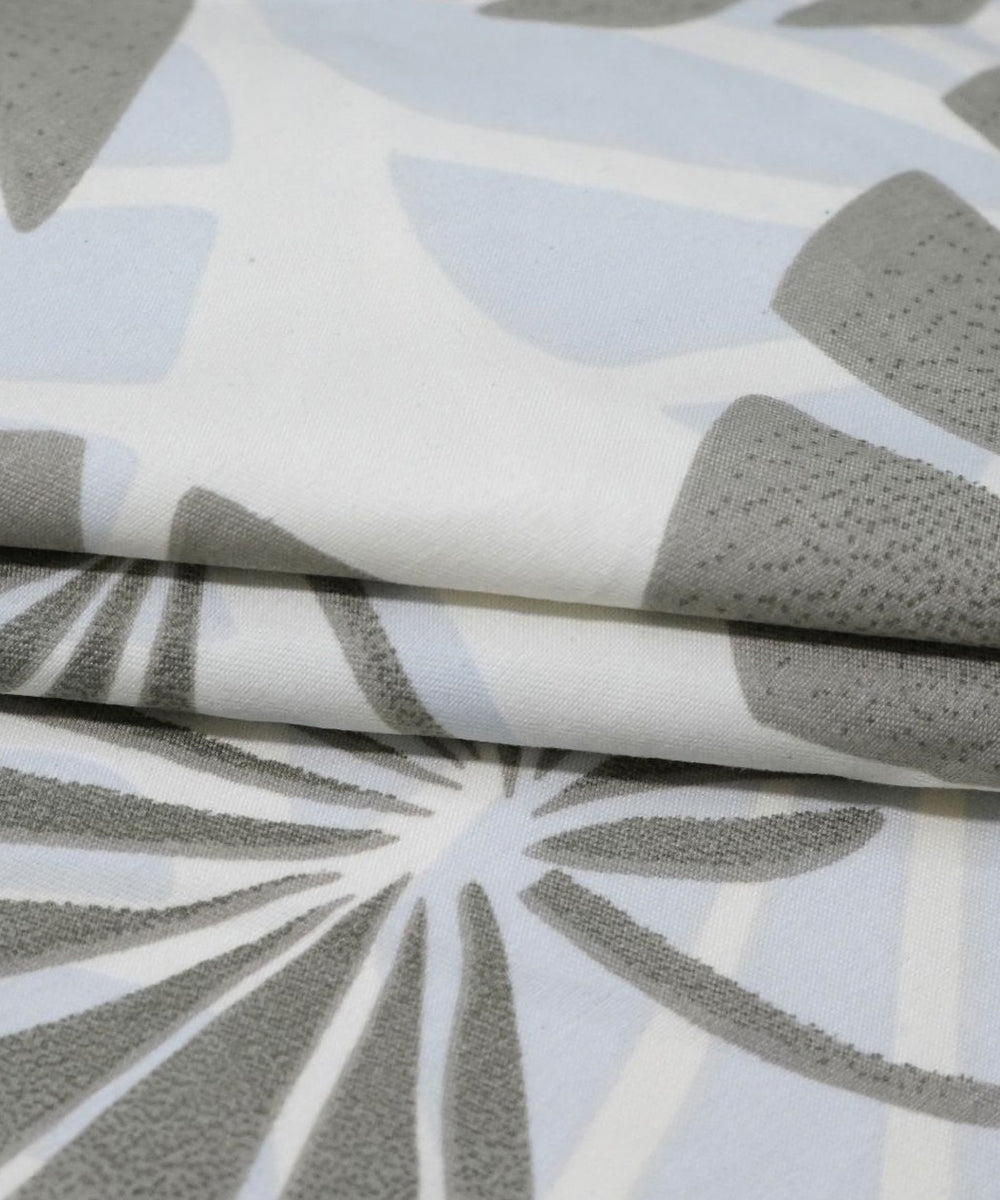 leave pattern double bedsheet 