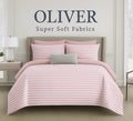 Blush Wave Super King Fitted Bedsheet With 2 Pillow Covers