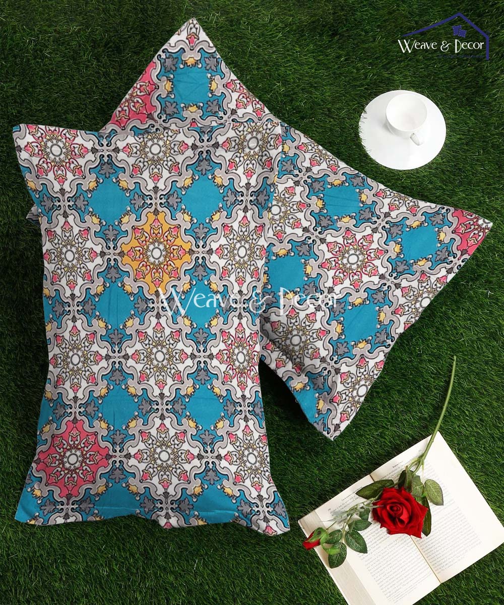Heritage Print Pillow Cover Set of 2