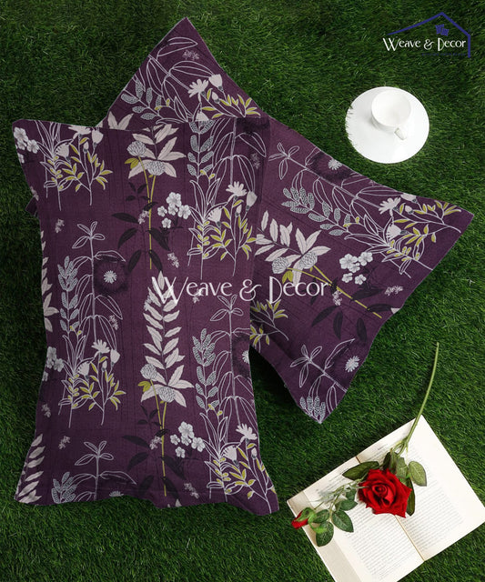 Twilight Flora Pillow Cover Set of 2