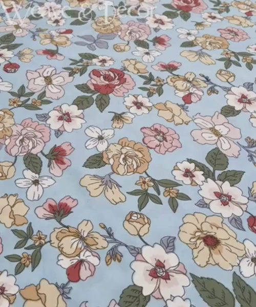 Serene Spring King Size Bedsheet With 2 Pillow Cover
