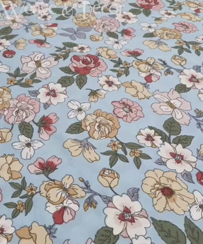 Serene Spring Bedsheet With Pillow Covers