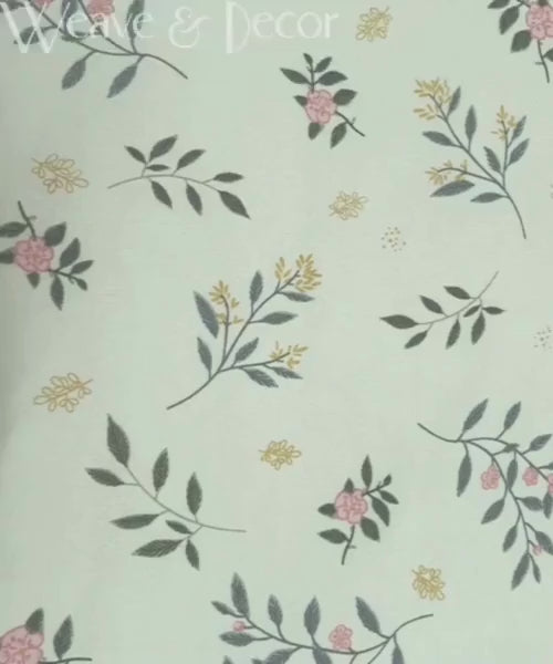 Lily Bloom King Size Bedsheet With 2 Pillow Cover