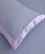 Brown  Silky Soft Satin Comforter Set with Bedsheet & Pillow Covers
