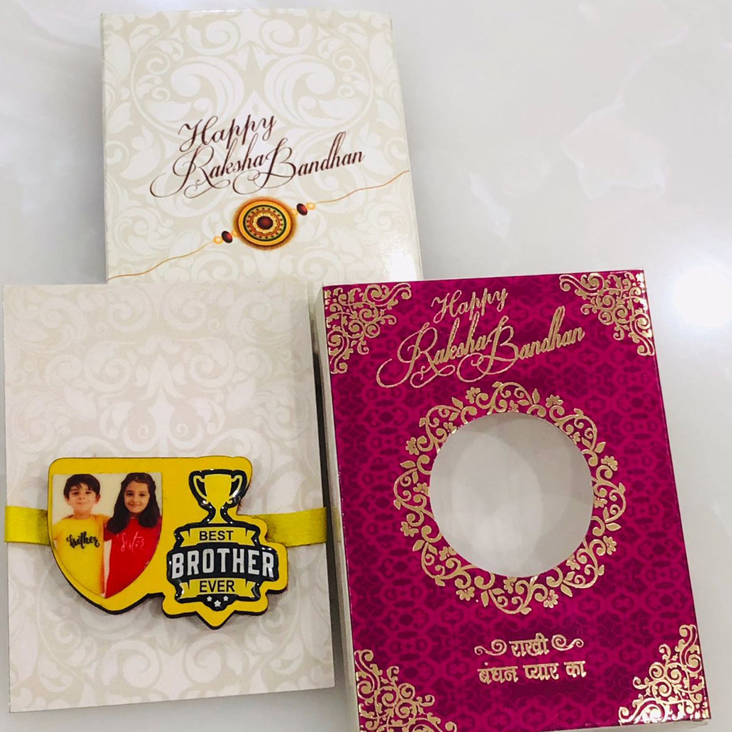 Best Brother Ever Customised Rakhi Set of 2