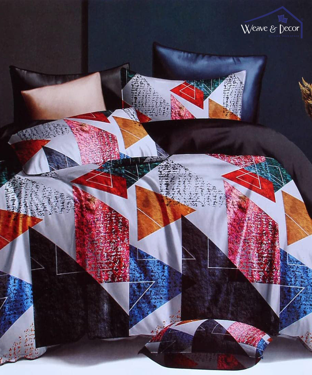 Tringles King size Bedsheet With 2 Pillow Covers