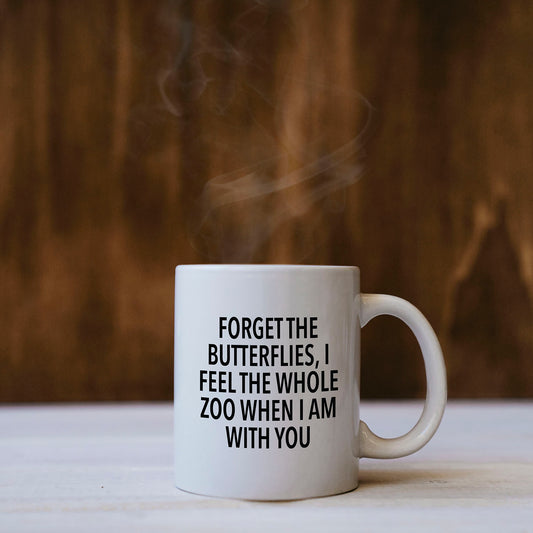 Printed Coffee Mug White Colour for Lovers