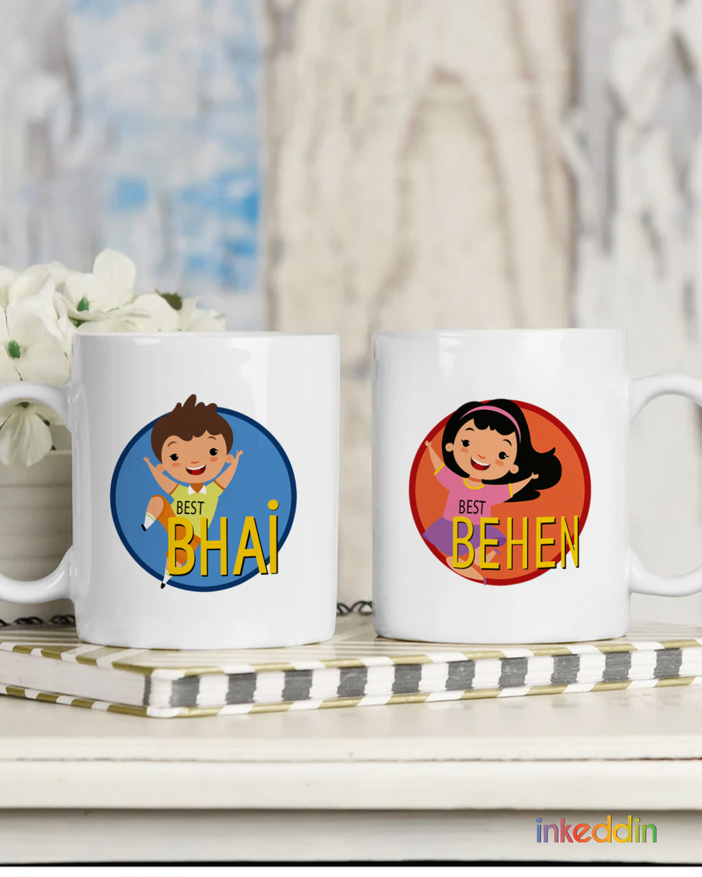 Bhai-Behen Coffee Mug Set of 2