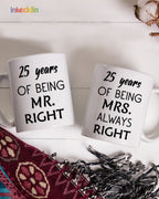 Silver Jublee Mugs Set of 2