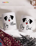 Dog Mom & Dad Mug Set of 2