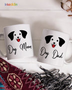 Dog Mom & Dad Mug Set of 2