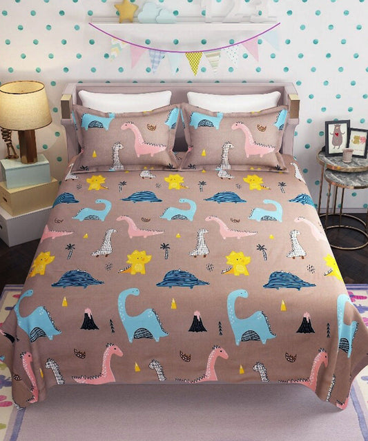 Cute Dinosaur Quilt / Blanket / Razai / Duvet Cover