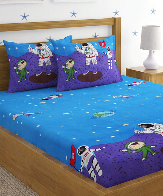 Space Kids 350GSM Double Bed Comforter