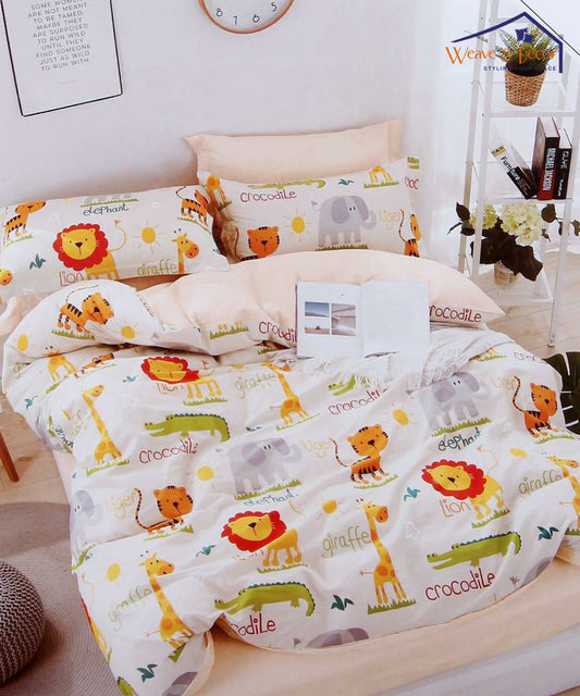 Cute Kids 350GSM Double Bed Comforter