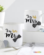 Mr & Mrs Coffee Mug Set of 2