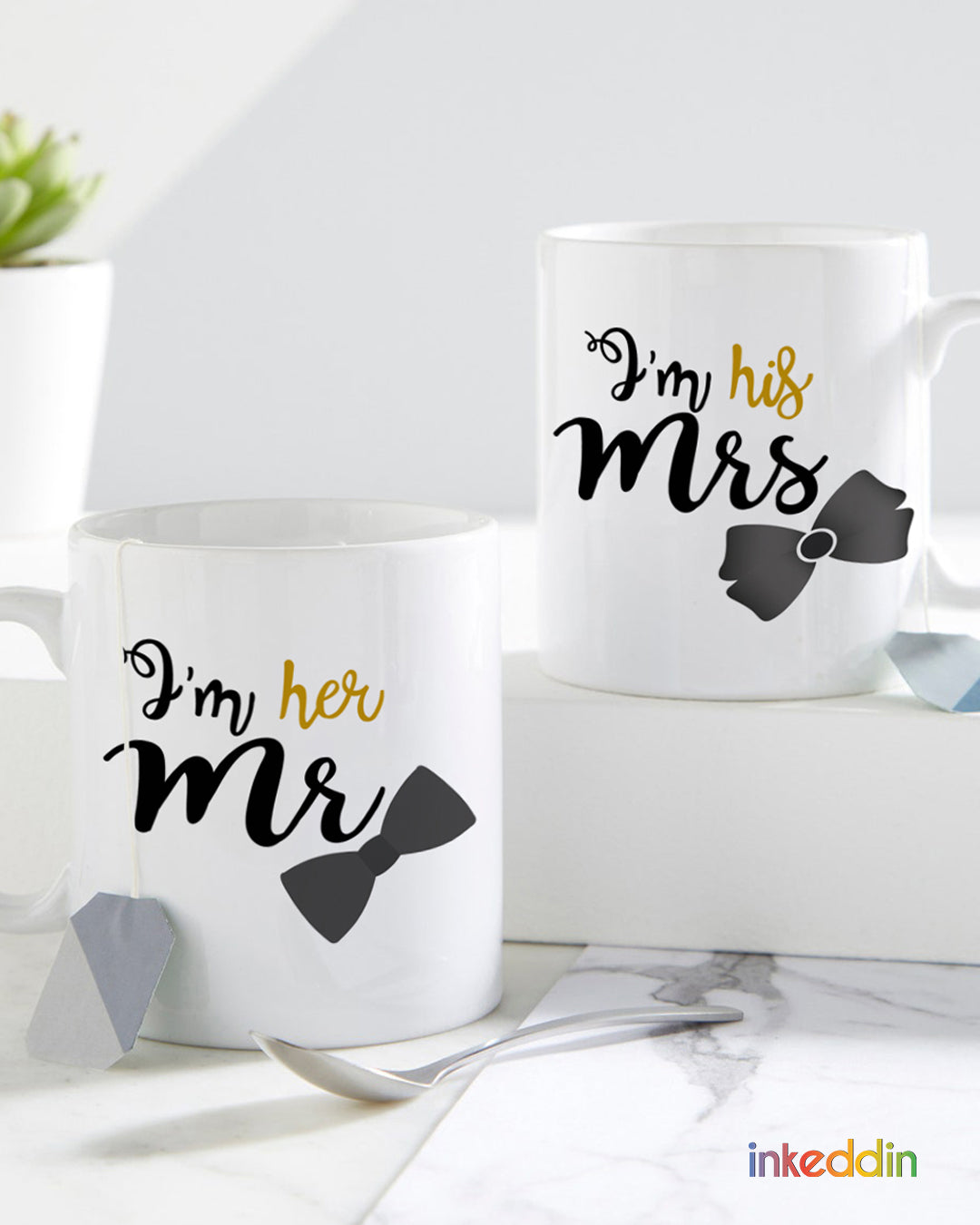 Mr & Mrs Coffee Mug Set of 2