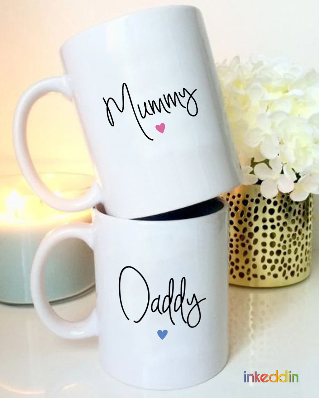 Mummy & Daddy Coffee Mug Set of 2