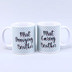 Cute Caring Brother Mug Set of 2
