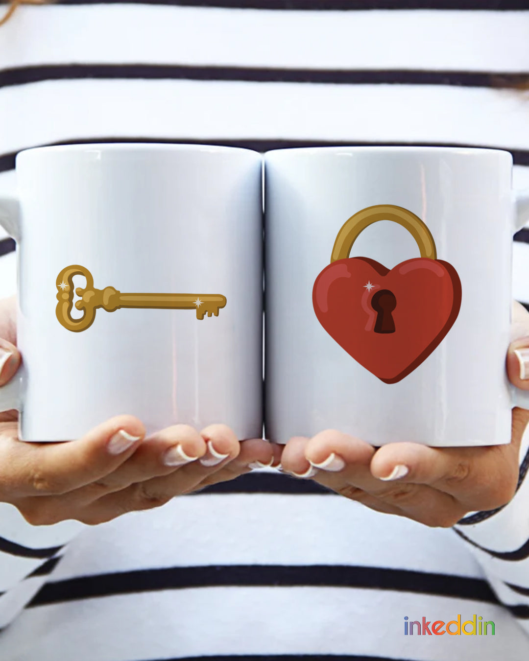 Perfect Valentine Mugs Set of 2