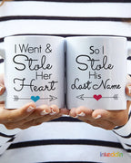 Sweet Couple Mugs Set of 2