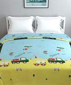 Cars Kids Quilt / Blanket / Razai / Duvet Cover