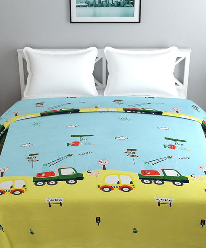 Cars Kids Quilt / Blanket / Razai / Duvet Cover
