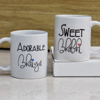 Cool Brother & Sister Coffee Mug Set of 2