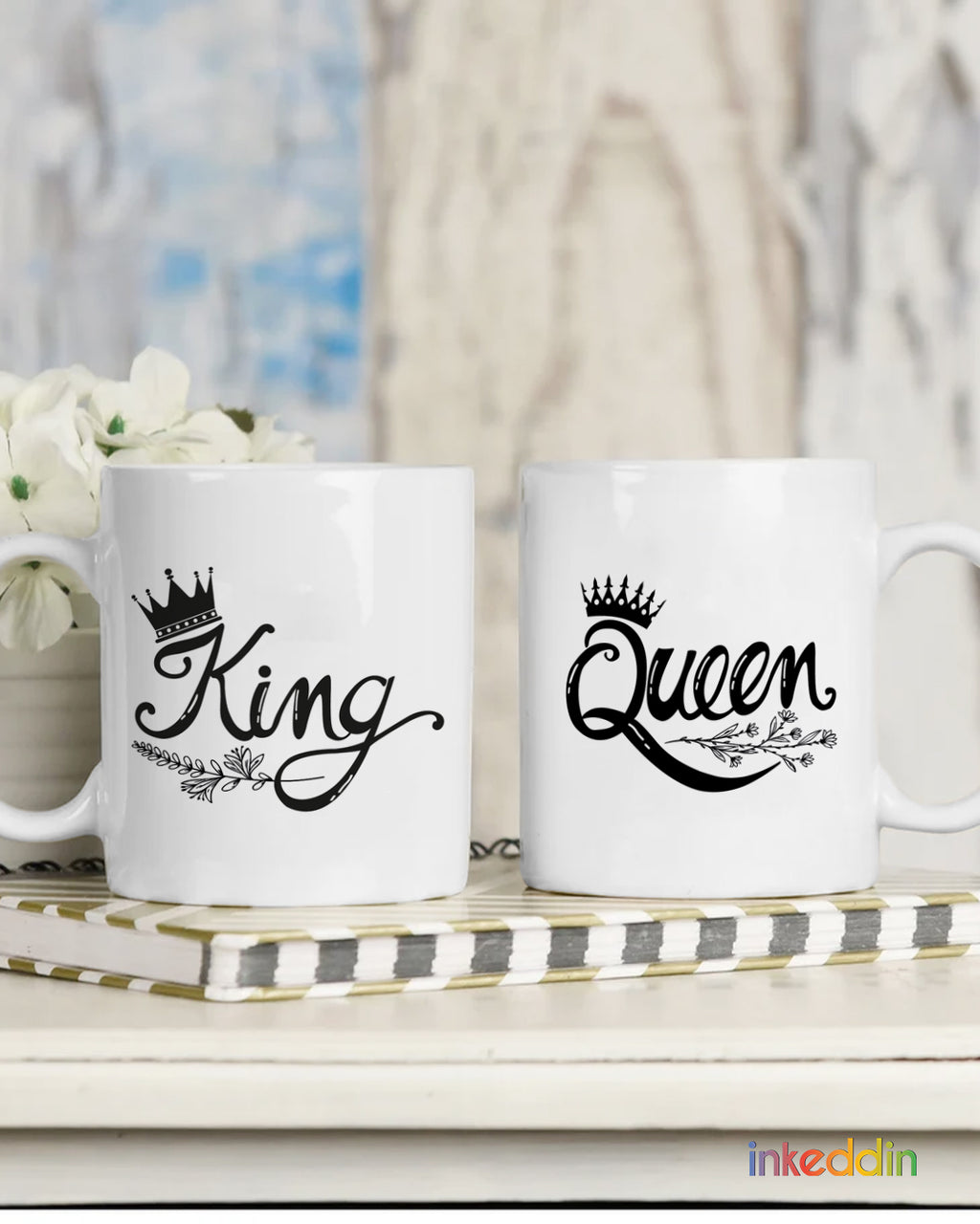 King-Queen Mug Set of 2