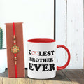 Coolest Brother Rakhi Mug Set
