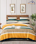 Multi Color 350GSM Single Bed Comforter