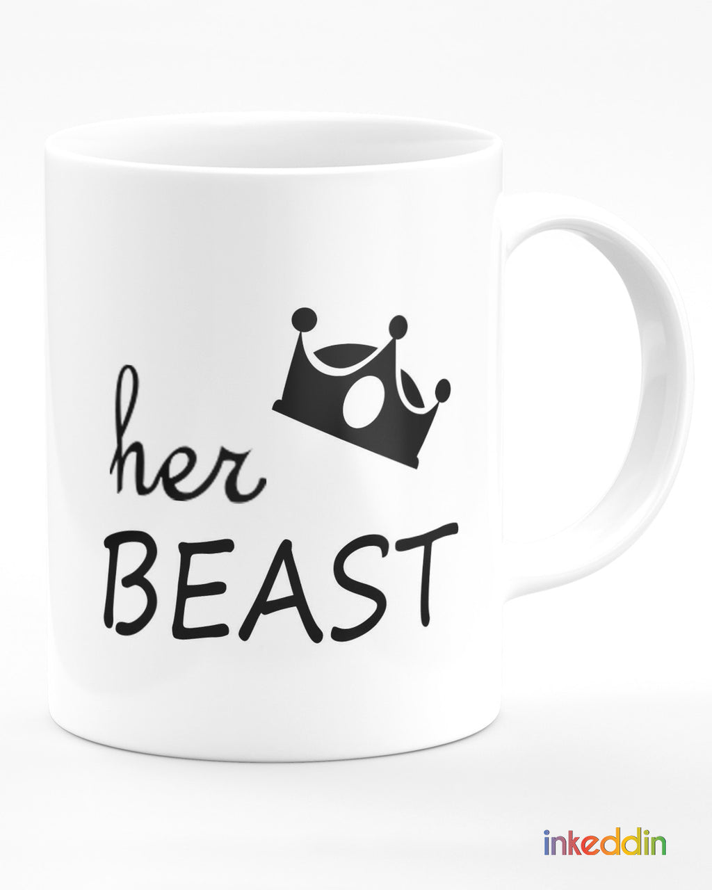 Her Beast~ His Beauty Coffee Mug Set of 2 for Lovers