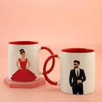 Cute Bhaiya Bhabhi Mug Set of 2