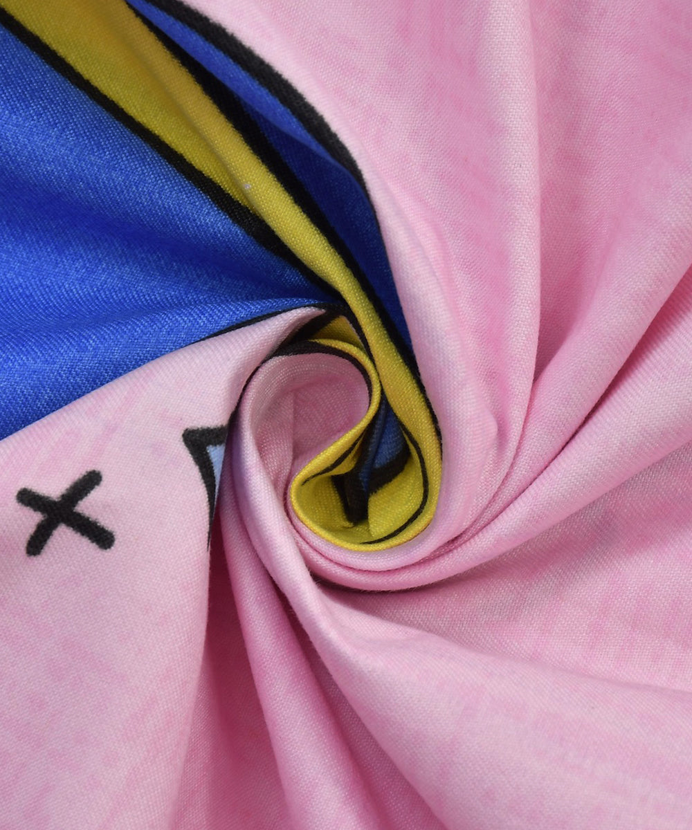 Pink Kids Quilt / Blanket / Razai / Duvet Cover