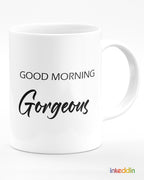 Handsome & Gorgeous Coffee Mug Set of 2 for Couples