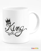 King-Queen Mug Set of 2