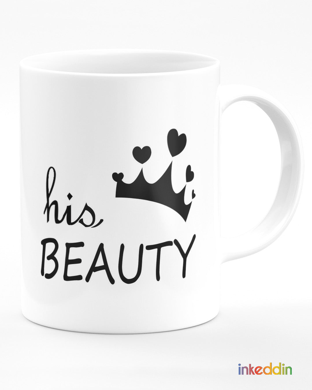 Her Beast~ His Beauty Coffee Mug Set of 2 for Lovers