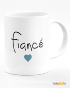 Fiance & Fiance Coffee Mug Set of 2