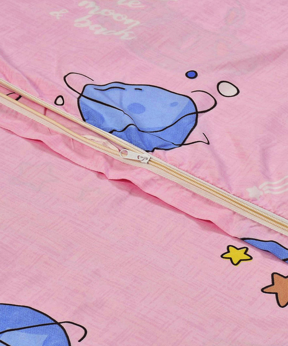 Pink Kids Quilt / Blanket / Razai / Duvet Cover