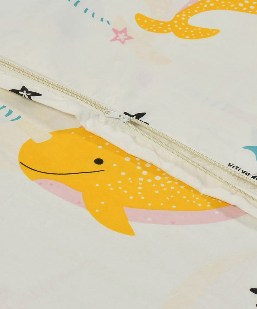 Dolphins Kids Quilt / Blanket / Razai / Duvet Cover