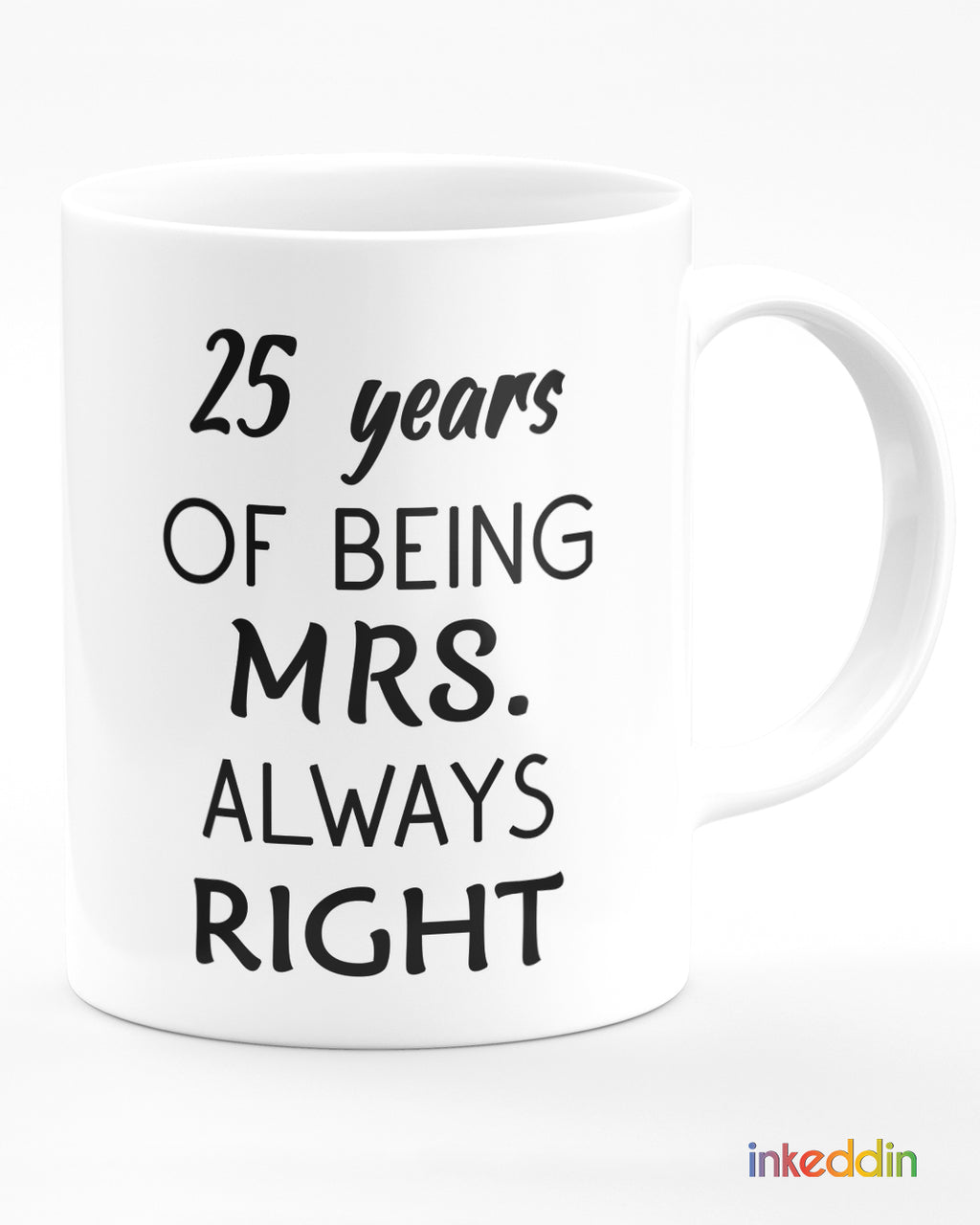 Silver Jublee Mugs Set of 2