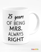 Silver Jublee Mugs Set of 2