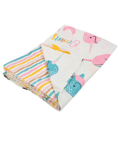 Dolphins Kids Quilt / Blanket / Razai / Duvet Cover
