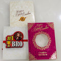 #1 Bro Customised Rakhi Set of 2